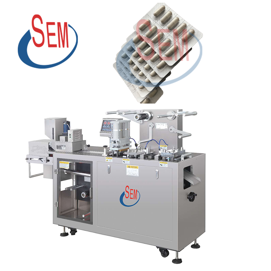Double aluminum foil film automatic blister packing machine Double aluminum foil film automatic blister packing machine