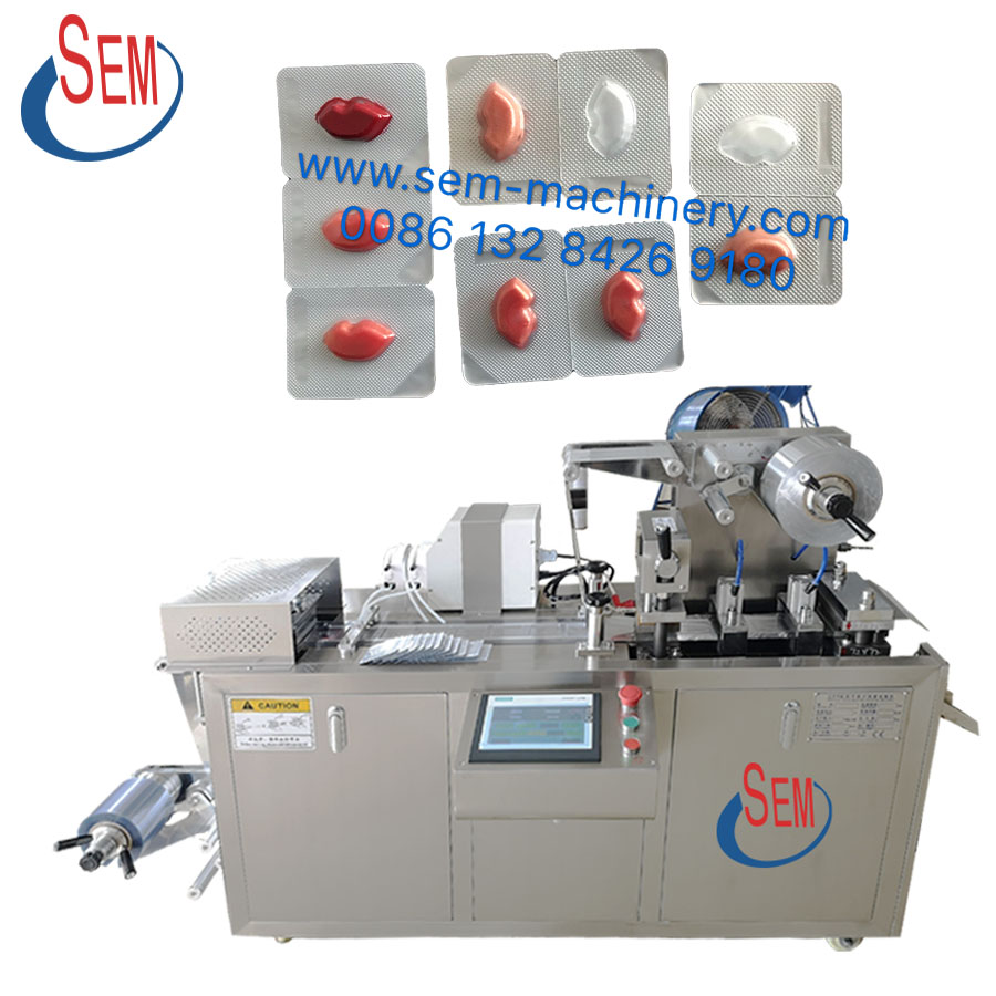Liquid blister packing machine for chocolate butter syrup jam honey Liquid blister packing machine for chocolate butter syrup jam honey