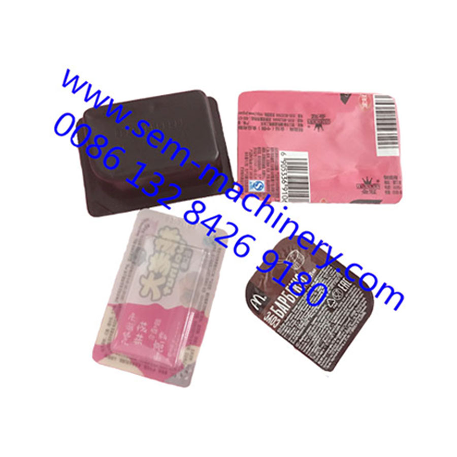DPP-80 automatic liquid blister packer aluminum foil blister pack butter filling sealing packing machine DPP-80 automatic liquid blister packer aluminum foil blister pack butter filling sealing packing machine