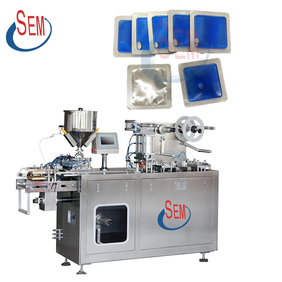 DPP-140 Plastic alumnimum peanut butter filling small blister packaging machine DPP-140 Plastic alumnimum peanut butter filling small blister packaging machine