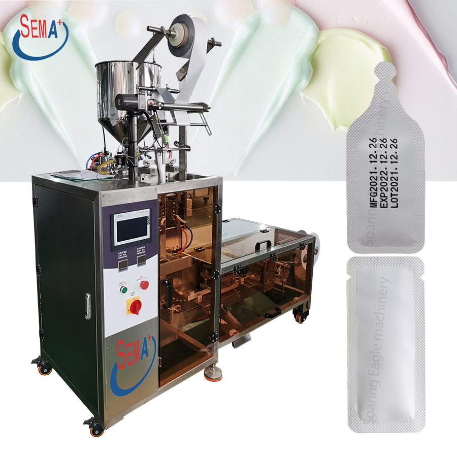 2 Years Warranty Automatic Irregular Shaped Sachet Cream/Shampoo Liquid Packing Machine 2 Years Warranty Automatic Irregular Shaped Sachet Cream/Shampoo Liquid Packing Machine