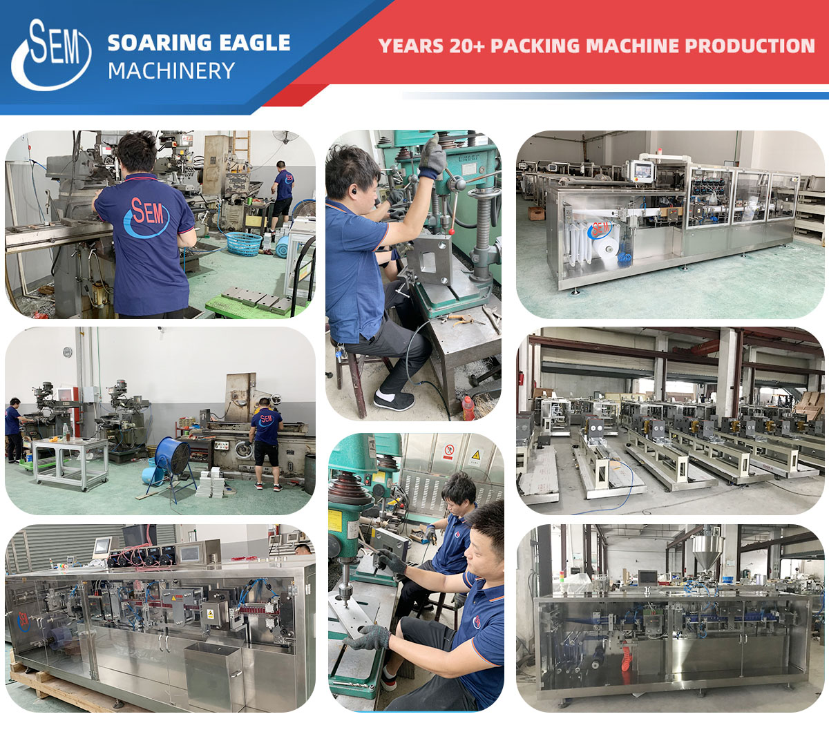 Plastic ampoule filling sealing machine and labeling machine